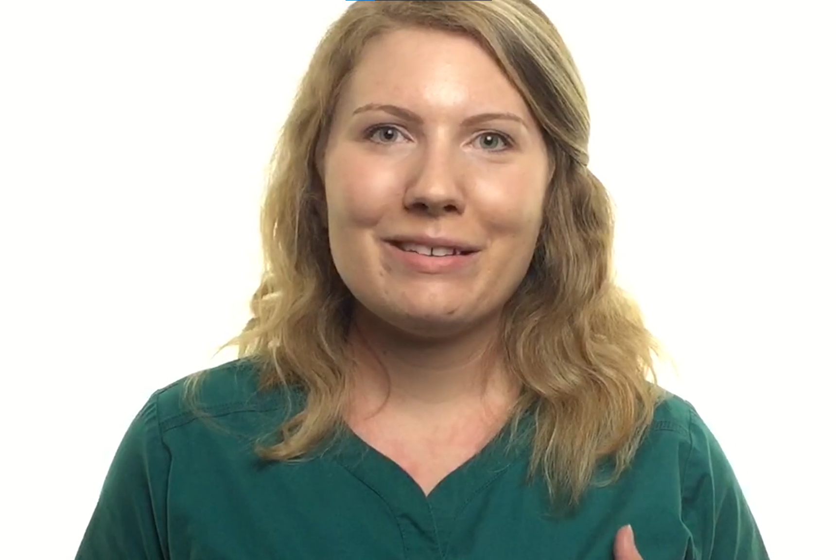 photo of Joplin talking about her ClearSight experience