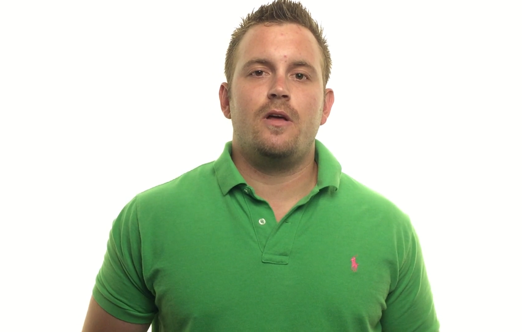 photo of Michael talking about his ClearSight experience