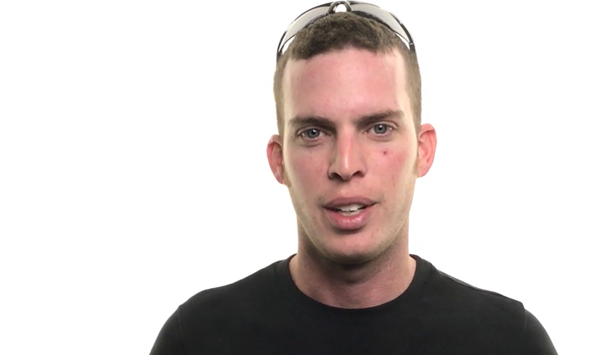 photo of Nathan talking about his ClearSight experience