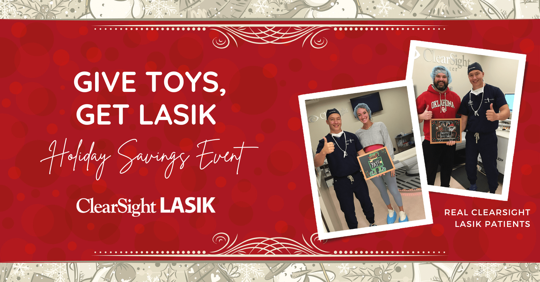 Give Toys, Get LASIK (How to Get Our Best Pricing of the Year)