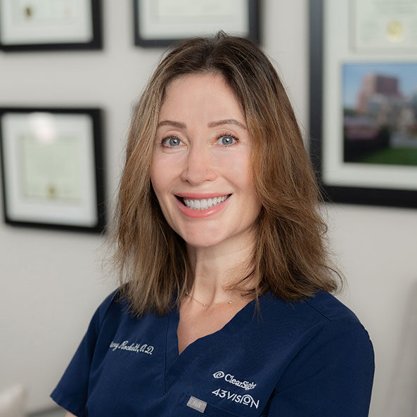 Dr. Stacey Rockett OD - Clearsight LASIK and Lens - is an optometrist that provides Clearsight patients with the best treatment guidance and pre- and post-operative surgical care.