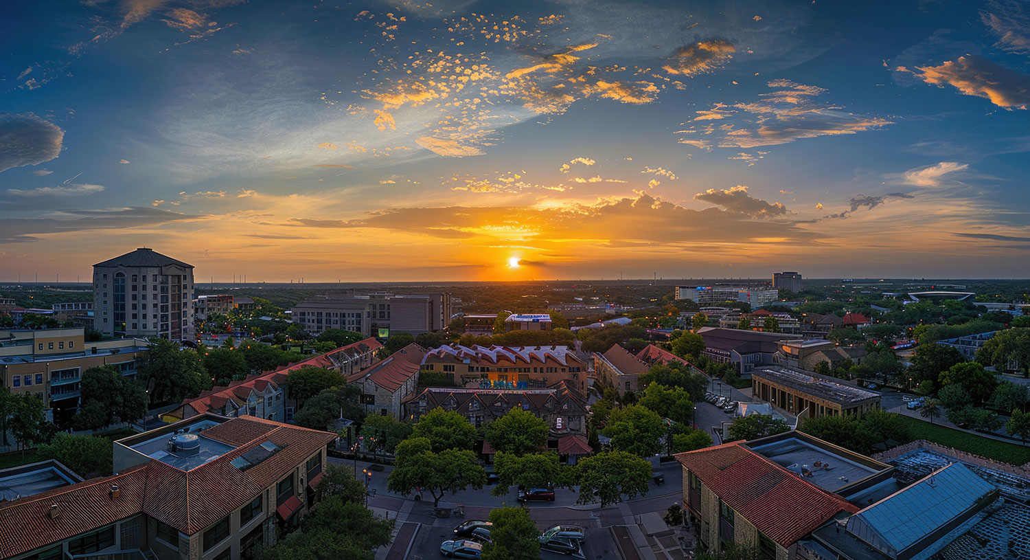 Clearsight LASIK and Lens location in Plano, Texas, where you can see the beautiful landscape, which reflects the vision clarity achieved by Clearsight LASIK and Lens.